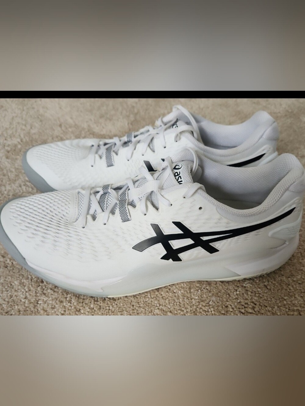 Mens Asics Resolutuon 9 sz 12